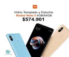Xiaomi Redmi Note 5 64GB, GARANTÍA , Tienda Física, Incluye Vidrio Templado, Sell...
