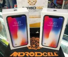 iPhone X 64Gb nuevos con factura para registro, domicilio sin costo disponible para entregar ya