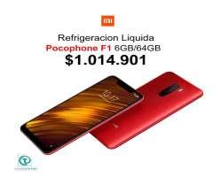 Xiaomi Pocophone F1 Rojo, Somos tienda FISICA, nuevos, originales, sellados, te esperamos.