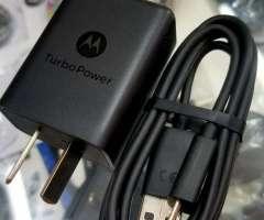 Cargador Turbo Power Original Motorola