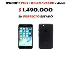 IPHONE 7 PLUS &#x2f; 128 GB &#x2f; NEGRO