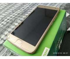 Moto G 5 Plus Dorado 32 Gb Papeles Caja
