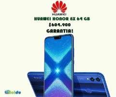 HUAWEI HONOR 8X 64 GB, NUEVOS, FACTURA, GARANTÍA, DOMICILIO INMEDIATO SIN COSTO, TIENDA ...
