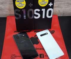 Samsung Galaxy S10 Plus de 128Gb nuevos con 1 año de garantia mas micro sd de 128Gb domi...