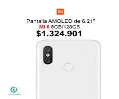 Xiaomi Mi 8 128gb, Gama Alta, nuevos, originales, sellados, Garantía, TIENDA FÍSICA.