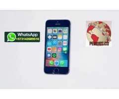 iPhone 5S 16gb Color Space Gray Sin Huella Original y Bandas abiertas Bogotá