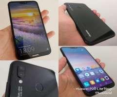 Huawei P20 Lite Negro 4ram 32rom Huella