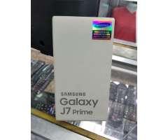 Caja de J7 Prime Como Nueva