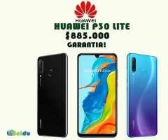 HUAWEI P30 LITE, NUEVOS, FACTURA, GARANTÍA, DOMICILIO INMEDIATO SIN COSTO, TIENDA FISICA...