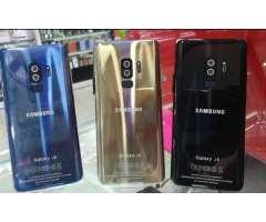 Telefonos Samsung J8 con accesorios. Nuevos con garantia