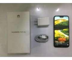 HUAWEI P20 LITE BLACK &#x24;550.000 COMO NUEVO ,FULL ESTADO ,CAJA,CABLE Y CARGADOR