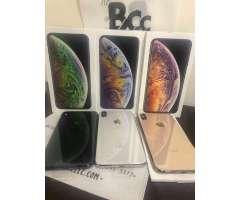 I Phone XS MAX 64gb &#x2f; 256gb &#x2f; 512gb nuevos con garantia de Apple domicilios BOGOTACEL...