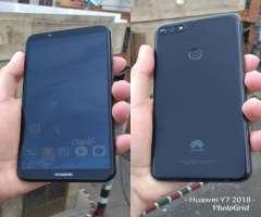 Huawei Y7 2018 Impecable con Accesorios