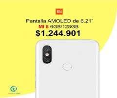 Xiaomi Mi8 normal, 128gb de capacidad, Nuevo, sellado, Factura, garantía, Comuníc...
