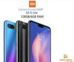 Xiaomi Mi 8 Lite , 128GB&#x2f;6GB RAM TIENDA FISICA,NUEVO Y ORIGINAL SE ENTREGA FACTURA LEGAL