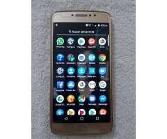Moto E4plus Dorado en Excelente Estado