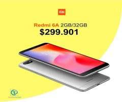 Xiaomi Redmi 6a 16GB, TIENDA FÍSICA VIDRIO TEMPLADO y ESTUCHE,nuevo, homologado, sellado...
