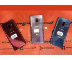 samsung s9 plus 128Gb Nuevos con factura domicilios en Bogotá sin costo adicional env&ia...
