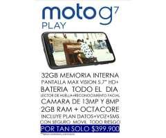No Te Quedes sin Tu Moto G7 Play.