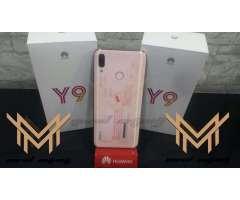 Huawei Y9 2019 Color Rosado nuevos con garantia 64Gb y 3 de Ram envíos a nivel nacional ...