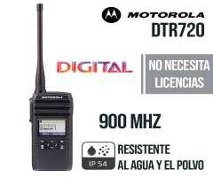 Motorola DTR 720 Radio Digital IP54 Resiste Agua 50 Canales