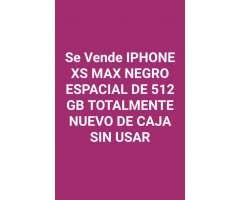 iPhone Xs Max 512 Gb Negro Espacial