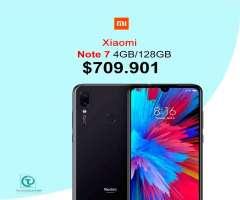 Xiaomi Note 7 de 128GB Almacenamiento, Nuevo, Sellado, SOMOS TIENDA FISICA