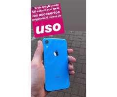 iPhone Xr de 64 G y apple whatch serie4