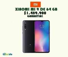 XIAOMI MI 9 64 GB , DOMICILIO INMEDIATO SIN COSTO, TIENDA FISICA, BOLDU.