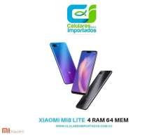 Xiaomi MI8 Lite 4Ram 64 Memoria Vidrio  Estuche Nuevos en caja sellada Originales Factura Legal...