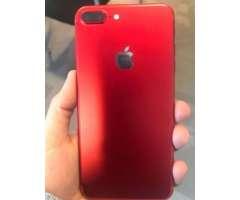 iPhone 7 Plus Rojo 128gb Perfecto Estado edicion especial