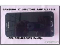 SAMSUNG J7.  SM-J700M PANTALLA 5.5"