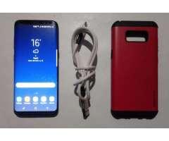 Samsung Galaxy S8 SM-G950FD, Dual Sim 4G, 64Gb y 4Gb Ram, En Perfecto Estado.