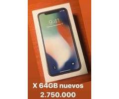 iPhone X 64gb Nuevo
