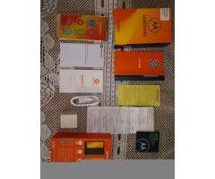 Motorola E5 Play Dorado Nuevo Solo 5dias