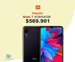 Redmi Note 7 64 de almacenamiento, nuevos, originales, sellados, libres, factura y garantia. Vi...