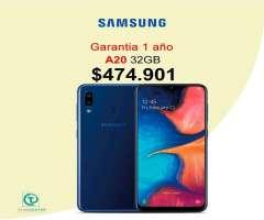Samsung Galaxy A20 32gb, nuevos, originales, Garantia 1 año Samsung, TIENDA FISICA, los ...