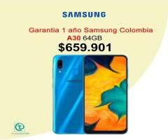 Samsung Galaxy A30 64gb, Garantia 1 año Samsung, Nuevos, sellados, Factura, Somos Tienda...