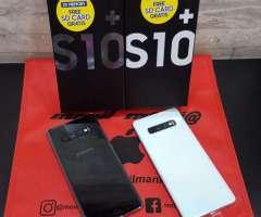 Samsung Galaxy S10 Plus de 128Gb nuevos con 1 año de garantia mas micro sd de 128Gb domi...