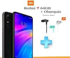 Redmi 7 64GB  Audifonos XIAOMI TIENDA FISICA, Nuevo y original SE ENTREGA CON FACTURA LEGAL