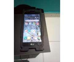 LG K4 con microSD de 32GB, vidrio templado, protector animado y cable USB