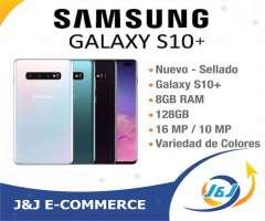 &#x2a;&#x2a;&#x2a; NUEVO PARA ESTRENAR SAMSUNG S10 PLUS 128GB &#x2f; 8GB RAM 16MP&#x2f;10MP SM-...