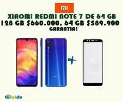 XIAOMI  NOTE 7 128 GB, 64 GB , NUEVOS, FACTURA, GARANTÍA, DOMICILIO INMEDIATO SIN COSTO,...