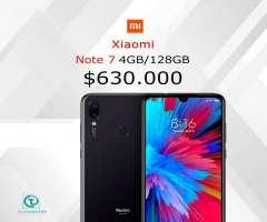 Celular Libre Xiaomi Note 7 128 almacenamiento, nuevo, originales, sellados, TIENDA FISICA. Pro...