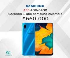 Samsung Galaxy A30 64gb, Garantia 1 año Samsung, Nuevos, sellados, Factura, Somos Tienda...