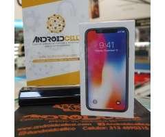 iPhone X 64GB Nuevo, libre y garantizado. Domicilio sin costo en Bogotá y obsequio adicional