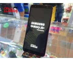 SAMSUNG J6 PLUS EXCELENTE ESTADO &#x28;HUELLADESBLOQUEO FACIAL 32GB3RAM18MP8MP&#x29;