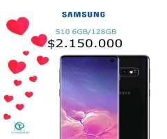 Samsung Galaxy S10 128gb, nuevos, originales, Garantia, TIENDA FISICA, los esperamos.