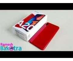 Samsung A20 Rojo Azul Negro