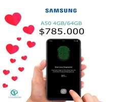 Samsung Galaxy A50 64gb  MicroSD 64GB, Garantía, Nuevos, sellados, Factura, Somos Tienda...